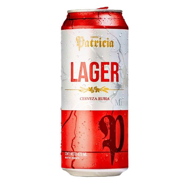 Cerveja Patricia Lager Uruguaia Lata 478ml - Imagem 1