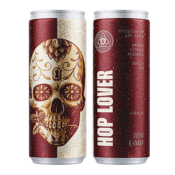 Cerveja Dogma Hop Lover Double IPA 355ml 8,4% - Imagem 2