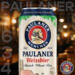 Cerveja Paulaner Weissbier Lata 500ml Trigo Alemã - Imagem 2