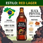 Cerveja Black Princess Back to the Red Ale 600ml - Imagem 3