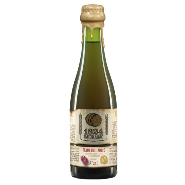 Cerveja 1824 Imigração Framboise Lambic 375ml com Framboesa - Imagem 1