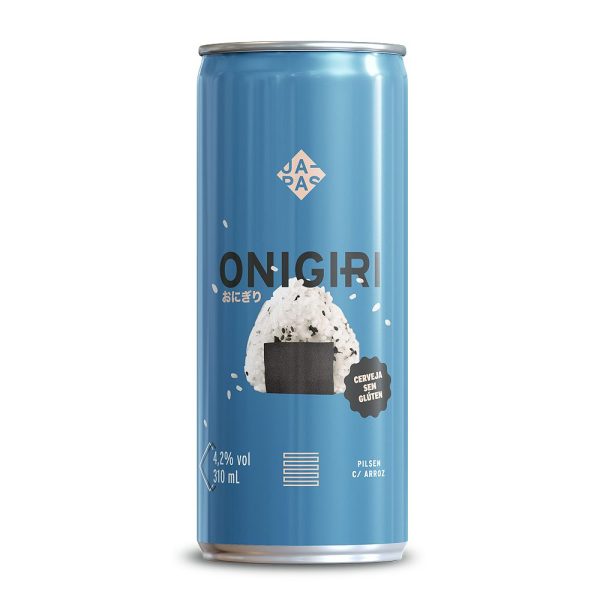 Cerveja Japas Onigiri Lager Sem Glúten 310ml - Imagem 1