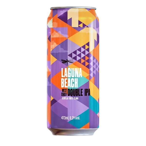 Cerveja Dádiva Laguna Beach Double IPA 473ml 8,3% Vol - Imagem 1