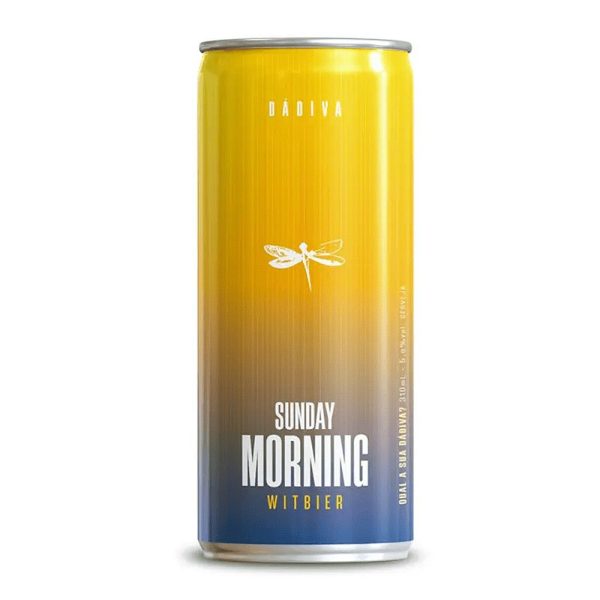 Cerveja Dádiva Sunday Morning Witbier 310ml - Imagem 1
