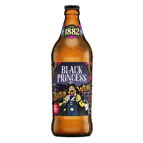 Cerveja Black Princess Doctor Weiss 600ml Trigo Weiss - Imagem 1