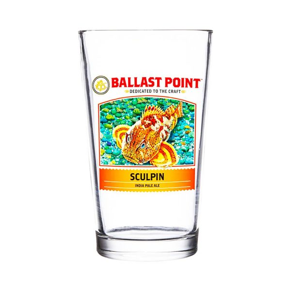 Copo Ballast Point Sculpin PINT 473ml Original EUA - Imagem 1