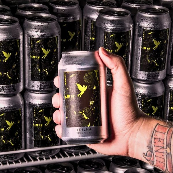Cerveja Trilha Melonrise 350ml NE IPA Artesanal Premium - Imagem 3