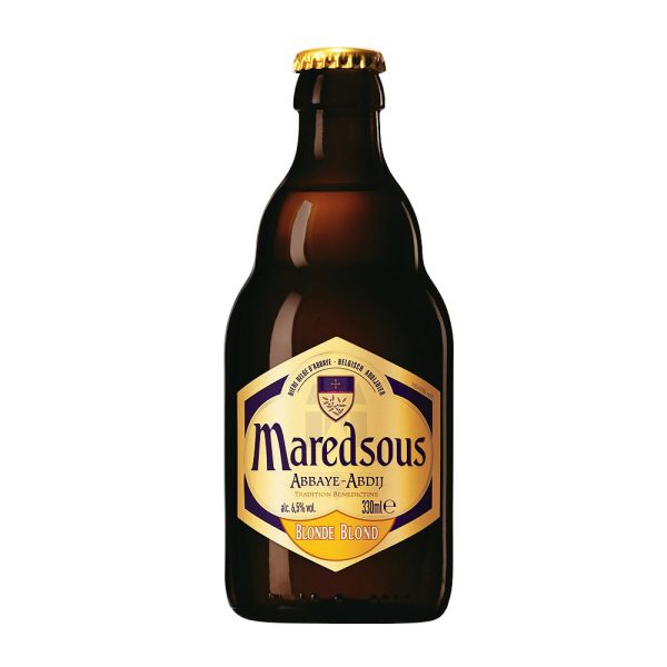 Cerveja Belga Maredsous Blonde Abadia 330ml - Imagem 1