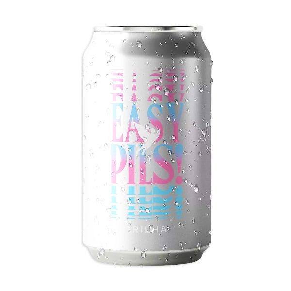 Cerveja Trilha Easy Pils! 350ml Pilsen Leve 3,9% - Imagem 1