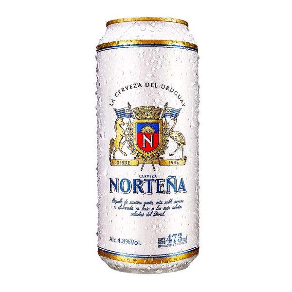 Cerveja Norteña Lager Uruguaia Lata 473ml - Imagem 1