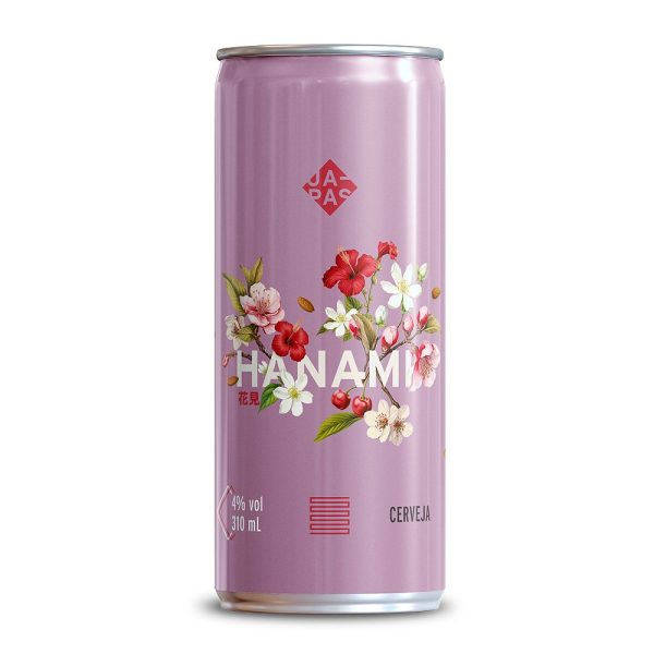Cerveja Japas Hanami Sour Floral 310ml - Imagem 1