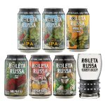 Cerveja Roleta Russa 6 Latas NE IPA e Imperial IPA 350ml - Imagem 2