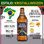 Cerveja Black Princess Doctor Weiss 600ml Trigo Weiss - Imagem 3