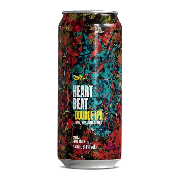 Cerveja Dádiva Heartbeat Double IPA 473ml - Imagem 1