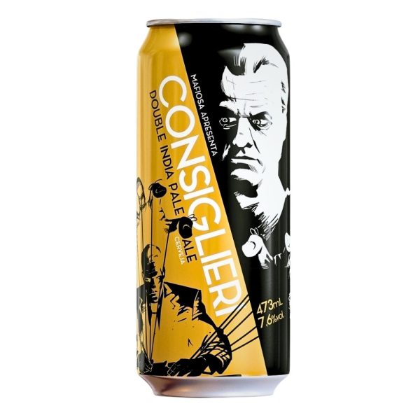 Cerveja Mafiosa Consiglieri Double IPA 473ml - Imagem 1