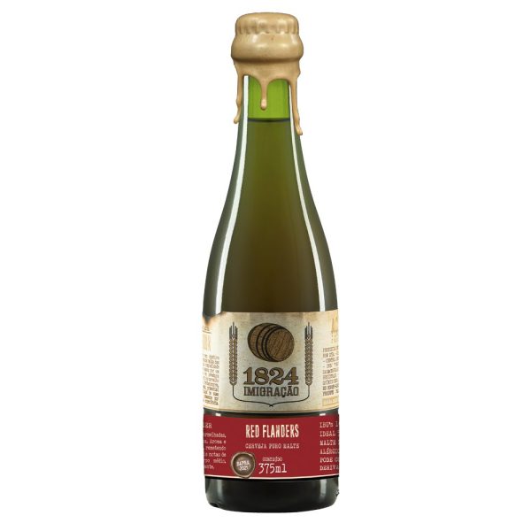 Cerveja 1824 Imigração Red Flanders 375ml Sour Ale Envelhecida - Imagem 1