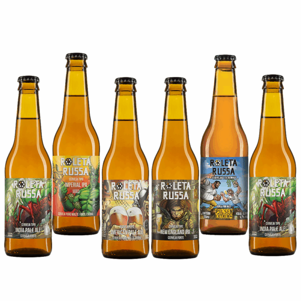 Kit Roleta Russa 6 Cervejas + Copo Oficial - Imagem 3