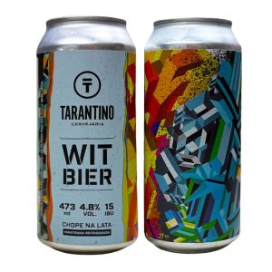 Cerveja Tarantino Witbier 473ml Artesanal de Trigo
