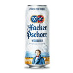 Cerveja Hacker Pschorr Weissbier Lata 500ml Alemã