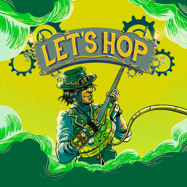 Cerveja Black Princess Let's Hop 600ml American IPA - Imagem 2