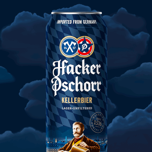 Kit 3 Cervejas Hacker Pschorr Kellerbier, Gold e Weiss 500ml - Imagem 2