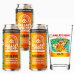 Kit 3 Cerveja Ballast Point Sculpin IPA 473ml + Copo Pint