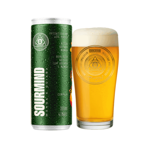 Kit Cerveja Sourmind + Copo Willy 320ml Dogma - Imagem 1