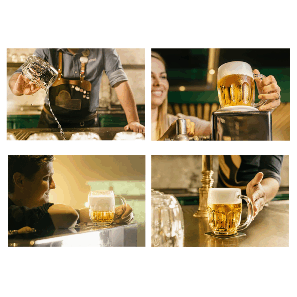 Caneca Oficial Pilsner Urquell 500ml – Cerveja Tcheca - Imagem 3