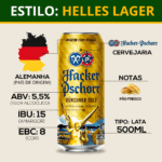 Kit 3 Cervejas Hacker Pschorr Kellerbier, Gold e Weiss 500ml - Imagem 5