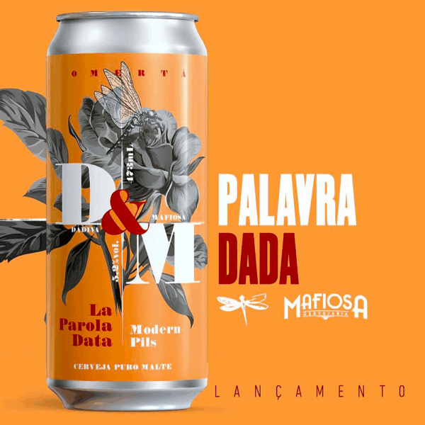 Cerveja La Parola Data Dádiva & Mafiosa 473ml - Imagem 2