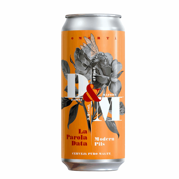 Cerveja La Parola Data Dádiva & Mafiosa 473ml - Imagem 1