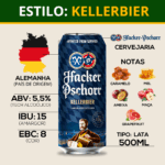 Cerveja Hacker Pschorr Kellerbier 500ml Alemã - Imagem 3