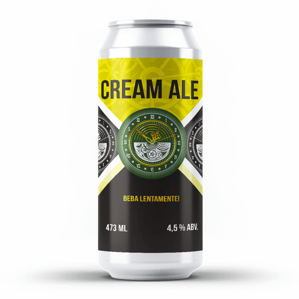 Cerveja Lenta Cream Ale Lata 473ml 4,5% - Imagem 1