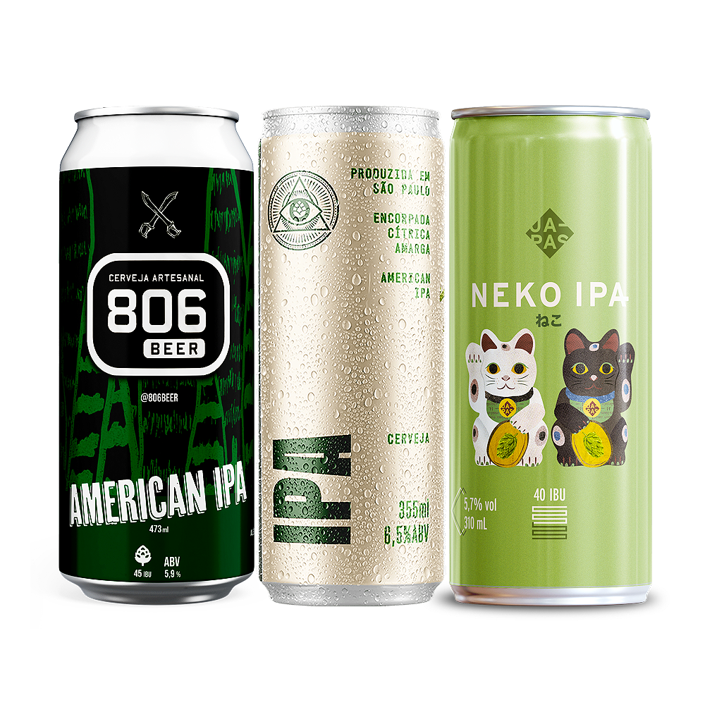 35f227f27ae9250ab618fefaca45c1a7-1.png Kit 3 Cervejas American IPA Artesanais - Imagem 1