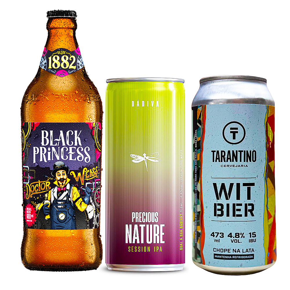 60e913e3eb83ec2a5e24c296601f29ad.png Kit 3 Cervejas Artesanais para Queijos e Entradas - Imagem 1