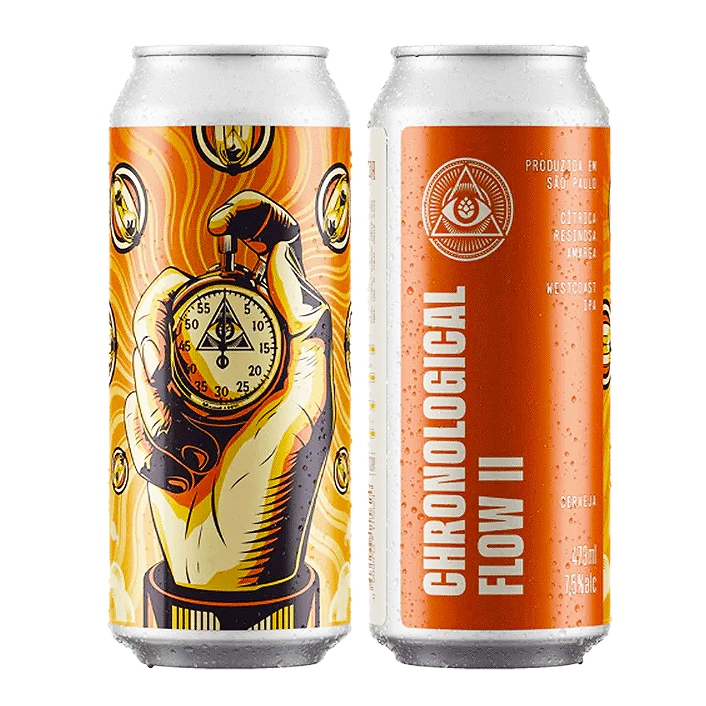 7ab8ae385a3cbaac1fb9beed03fce97c.png Cerveja Dogma Chronological Flow 2 West Coast IPA 473ml - Imagem 1