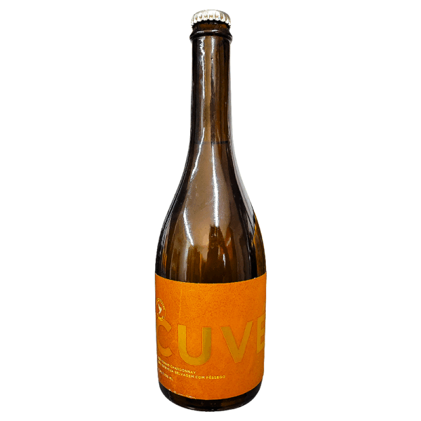 Cerveja Trilha Cuvée Pêssego 50% vinho 50% Cerveja 750ml - Imagem 1