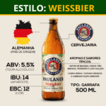 Kit 3 Cervejas Alemãs Weiss e Lager Premium - Imagem 3