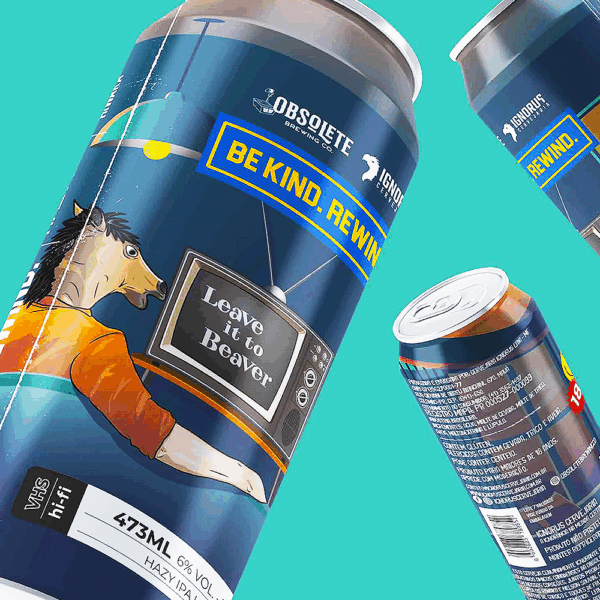 Cerveja Ignorus Leave it to Beaver Hazy IPA 473ml 6% - Imagem 2