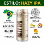 Kit 4 Hazy IPA Dogma 355ml + Copo Willy 320ml - Imagem 3