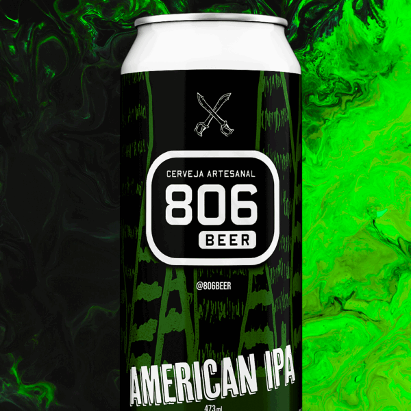 Cerveja 806 Beer American IPA 473ml Lata - Imagem 2