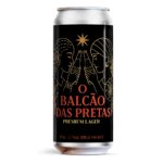 Cerveja O Balcão das Pretas Lager 473ml Puro Malte