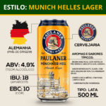 Kit 3 Cervejas Alemãs Weiss e Lager Premium - Imagem 4