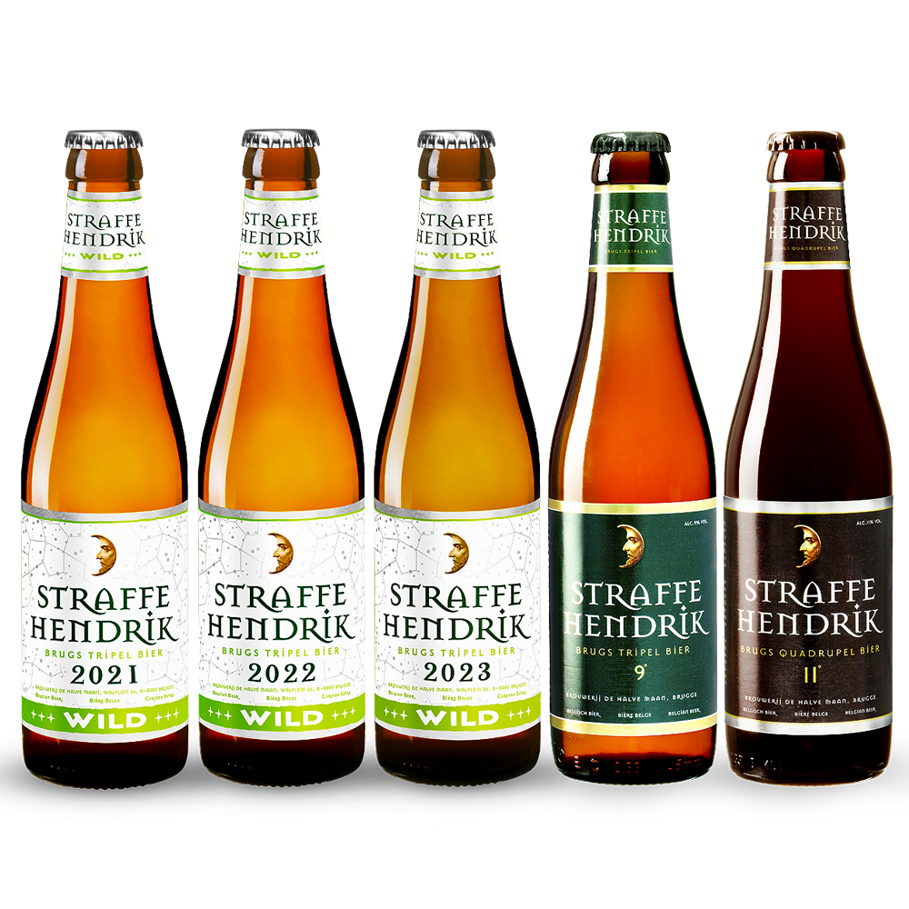 4211c4f3d217824da25ce7c0be02ecd3.png Kit Cervejas Straffe Hendrik Seleção Especial- De Halve Maan - Imagem 1