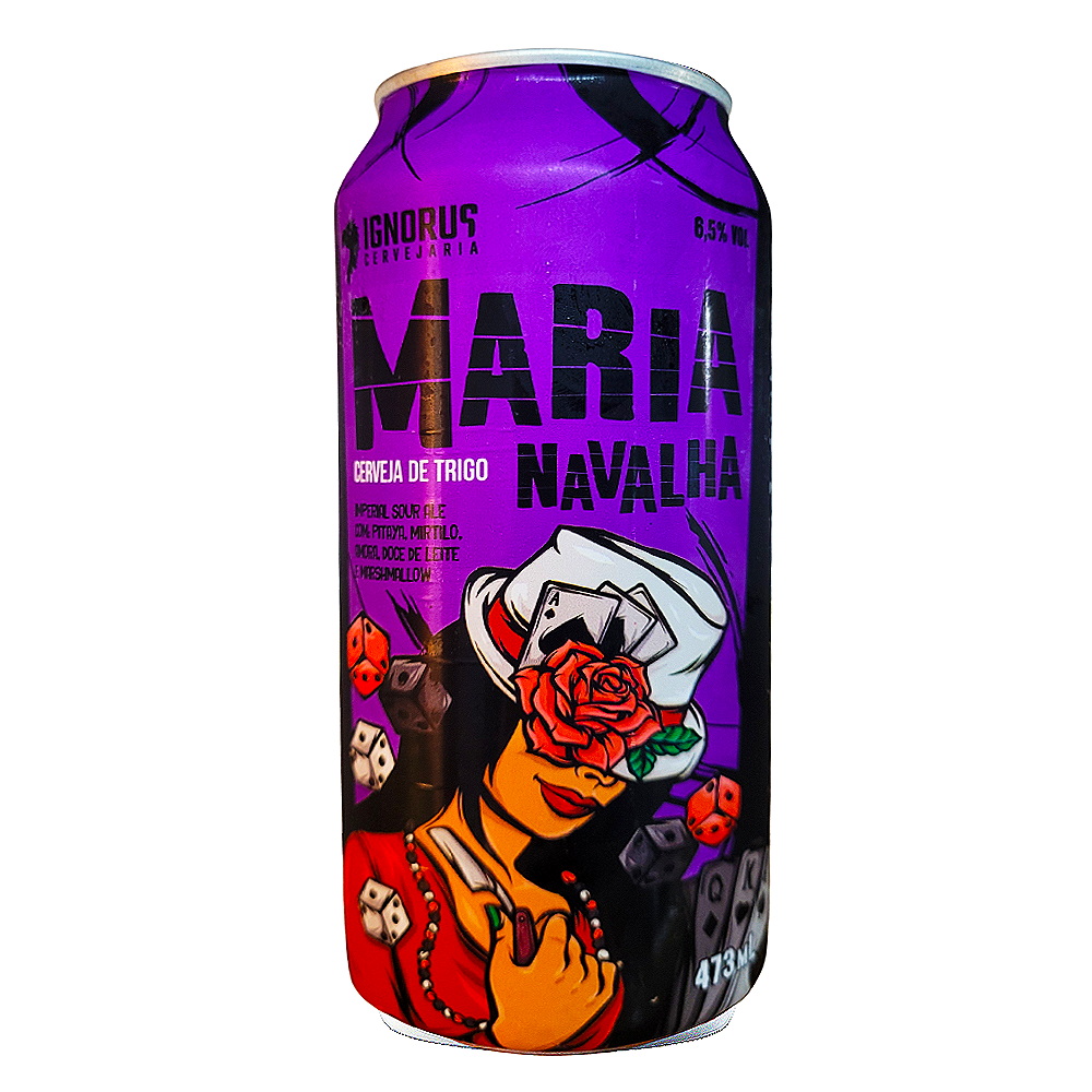 4f88dbbef6c1d277a128f69016d50364-1.png Cerveja Ignorus Maria Navalha Imperial Sour 473ml - Imagem 1