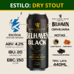 Cerveja Belhaven Black Scottish Stout 440ml - Imagem 3