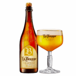 Kit Cerveja La Trappe Blond 750ml + Taça Trapista - Imagem 2
