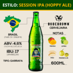 Kit Cerveja Bodebrown Trooper Brasil IPA + Aces High + Copo - Imagem 4