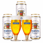 Kit 3 Cervejas Nortenã Lager 473ml + 2 Taças 310ml