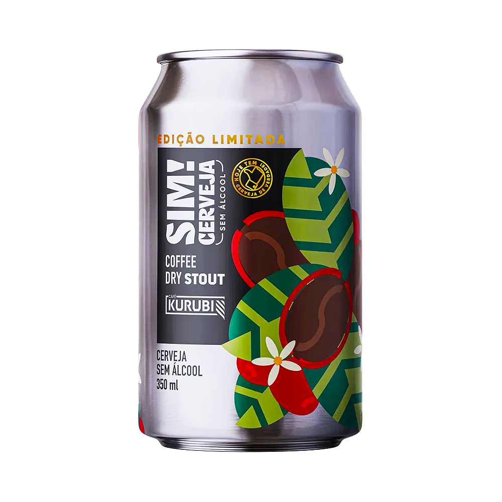 7bb25ee671c5772e1f901cedf1ded8d3-1.png Cerveja Sem Álcool SIM! Coffee Dry Stout 350ml - Imagem 1
